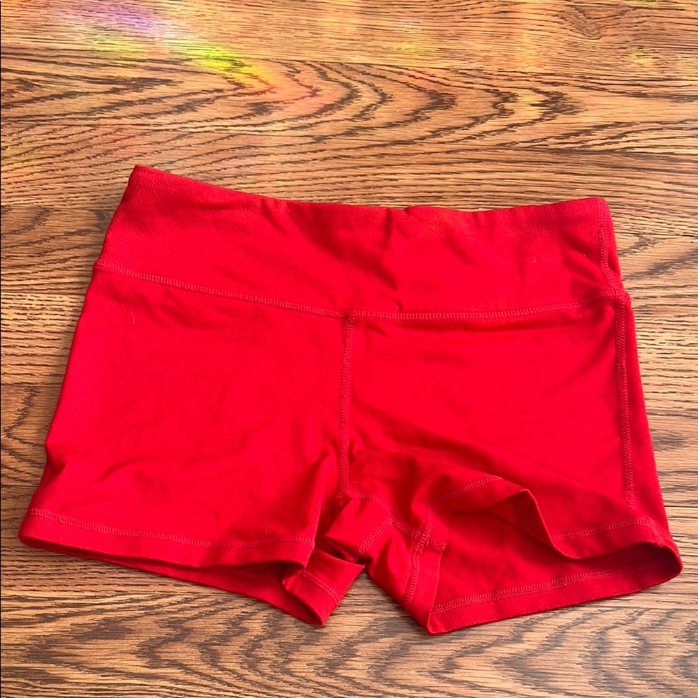 Red Women's Shorts